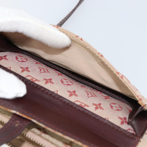 LOUIS VUITTON Monogram Mini Juliet MM Shoulder Bag Red M92219 LV Auth gh1563