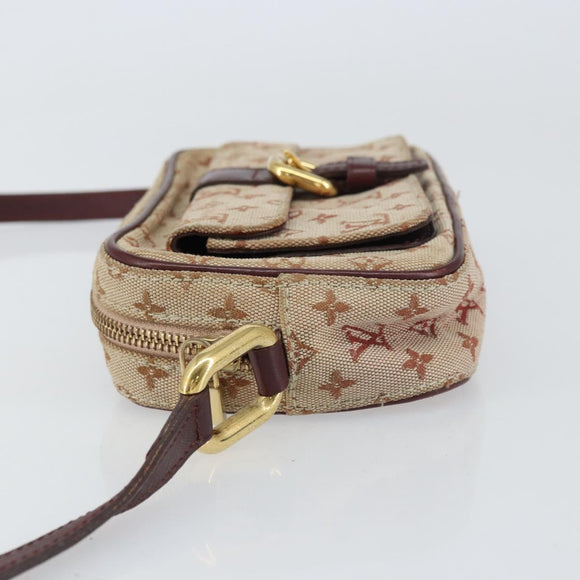 LOUIS VUITTON Monogram Mini Juliet MM Shoulder Bag Red M92219 LV Auth gh1563