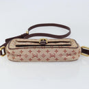 LOUIS VUITTON Monogram Mini Juliet MM Shoulder Bag Red M92219 LV Auth gh1563-5