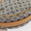 LOUIS VUITTON Monogram Mini Jeanne GM Shoulder Bag Blue M92000 LV Auth gh1564-15