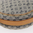 LOUIS VUITTON Monogram Mini Jeanne GM Shoulder Bag Blue M92000 LV Auth gh1564-18
