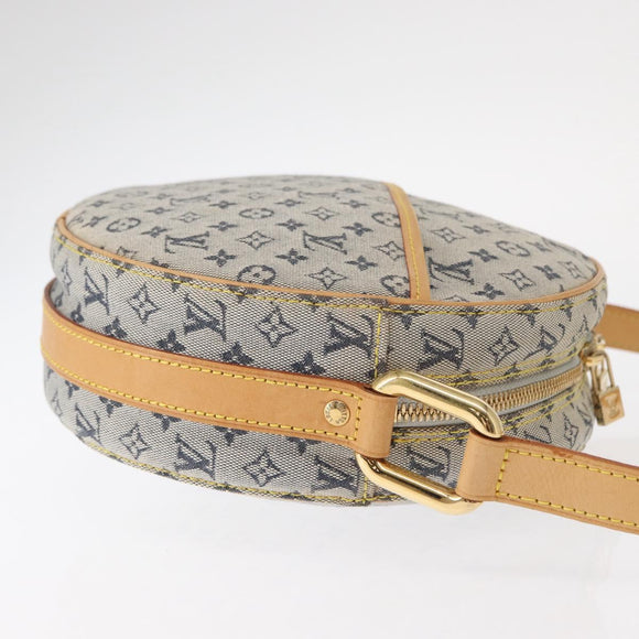 LOUIS VUITTON Monogram Mini Jeanne GM Shoulder Bag Blue M92000 LV Auth gh1564
