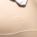 LOUIS VUITTON Monogram Vernis Thompson Street Bag Beige M91301 LV Auth gh1566-17