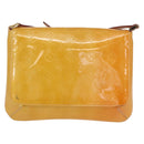 LOUIS VUITTON Monogram Vernis Thompson Street Bag Beige M91301 LV Auth gh1566-13