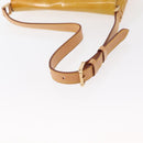 LOUIS VUITTON Monogram Vernis Thompson Street Bag Beige M91301 LV Auth gh1566-7