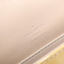 LOUIS VUITTON Monogram Vernis Thompson Street Bag Beige M91301 LV Auth gh1567-17