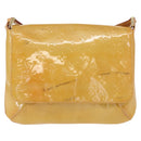 LOUIS VUITTON Monogram Vernis Thompson Street Bag Beige M91301 LV Auth gh1567-13