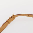 LOUIS VUITTON Monogram Vernis Thompson Street Bag Beige M91301 LV Auth gh1567-8