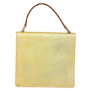 LOUIS VUITTON Monogram Vernis Spring Street Hand Bag Gris M91029 LV Auth gh1568-3