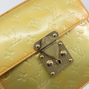 LOUIS VUITTON Monogram Vernis Spring Street Hand Bag Gris M91029 LV Auth gh1569-18