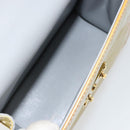 LOUIS VUITTON Monogram Vernis Spring Street Hand Bag Gris M91029 LV Auth gh1569-11