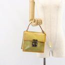 LOUIS VUITTON Monogram Vernis Spring Street Hand Bag Gris M91029 LV Auth gh1569-22