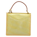 LOUIS VUITTON Monogram Vernis Spring Street Hand Bag Gris M91029 LV Auth gh1569-2