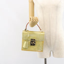 LOUIS VUITTON Monogram Vernis Spring Street Hand Bag Gris M91029 LV Auth gh1570-22