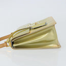 LOUIS VUITTON Monogram Vernis Spring Street Hand Bag Gris M91029 LV Auth gh1570-4