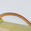 LOUIS VUITTON Monogram Vernis Spring Street Hand Bag Gris M91029 LV Auth gh1570-8