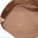 LOUIS VUITTON Monogram Vernis Reade PM Hand Bag Noisette M91334 LV Auth gh1572-10
