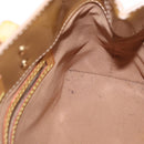 LOUIS VUITTON Monogram Vernis Reade PM Hand Bag Noisette M91334 LV Auth gh1572-11