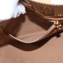 LOUIS VUITTON Monogram Vernis Reade PM Hand Bag Noisette M91334 LV Auth gh1572-23