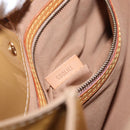 LOUIS VUITTON Monogram Vernis Reade PM Hand Bag Noisette M91334 LV Auth gh1572-12