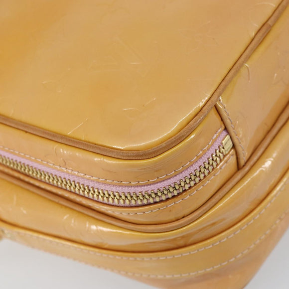 LOUIS VUITTON Monogram Vernis Wooster Bag Marshmallow Pink M91037 LV Auth gh1573