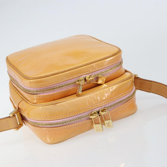 LOUIS VUITTON Monogram Vernis Wooster Bag Marshmallow Pink M91037 LV Auth gh1573