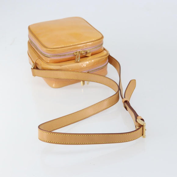 LOUIS VUITTON Monogram Vernis Wooster Bag Marshmallow Pink M91037 LV Auth gh1573