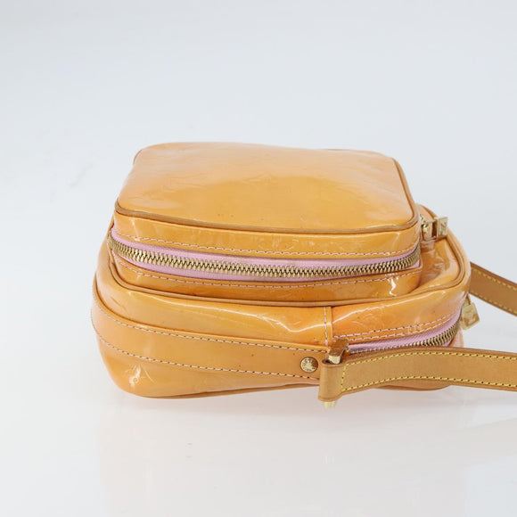 LOUIS VUITTON Monogram Vernis Wooster Bag Marshmallow Pink M91037 LV Auth gh1574