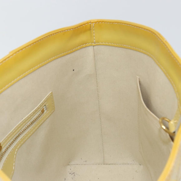 LOUIS VUITTON Monogram Vernis Avalon MM Tote Bag Broncorail M91743 Auth gh1576