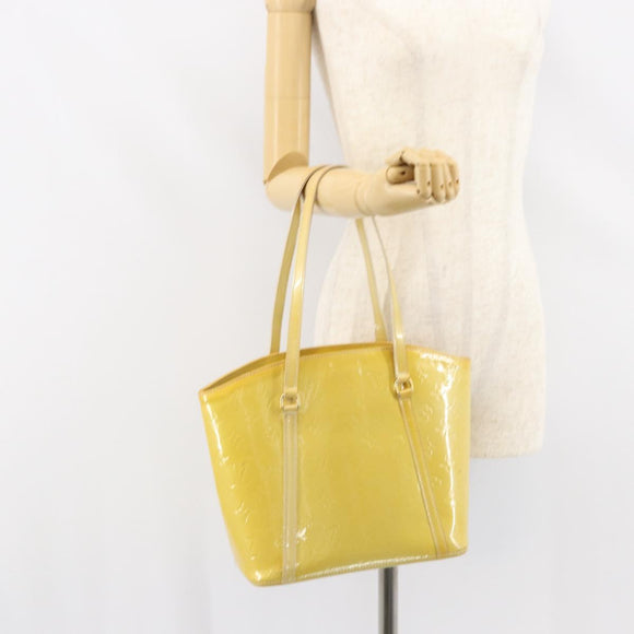 LOUIS VUITTON Monogram Vernis Avalon MM Tote Bag Broncorail M91743 Auth gh1576