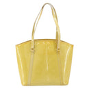 LOUIS VUITTON Monogram Vernis Avalon MM Tote Bag Broncorail M91743 Auth gh1576-2