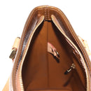 LOUIS VUITTON Monogram Vernis Houston Hand Bag Bronze M91122 LV Auth gh1578-20