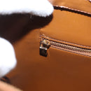 LOUIS VUITTON Monogram Vernis Houston Hand Bag Bronze M91122 LV Auth gh1578-21