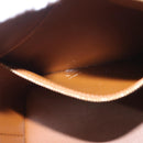 LOUIS VUITTON Monogram Vernis Houston Hand Bag Bronze M91122 LV Auth gh1578-11