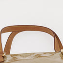 LOUIS VUITTON Monogram Vernis Houston Hand Bag Beige M91004 LV Auth gh1582-14