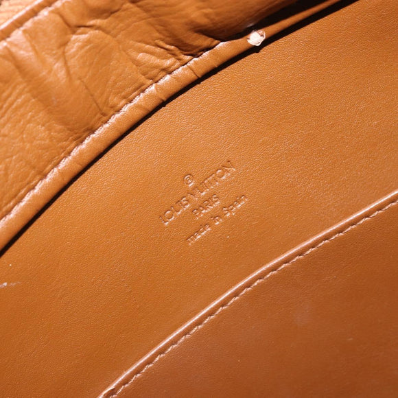 LOUIS VUITTON Monogram Vernis Columbus Tote Bag Bronze M91134 LV Auth gh1583