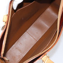 LOUIS VUITTON Monogram Vernis Columbus Tote Bag Bronze M91134 LV Auth gh1583-18