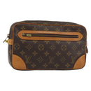 LOUIS VUITTON Monogram Marly Dragonne GM Clutch Bag M51825 LV Auth gh1586-1