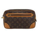 LOUIS VUITTON Monogram Marly Dragonne GM Clutch Bag M51825 LV Auth gh1586-13