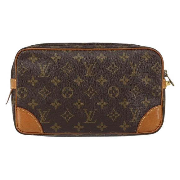 LOUIS VUITTON Monogram Marly Dragonne GM Clutch Bag M51825 LV Auth gh1586