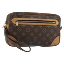 LOUIS VUITTON Monogram Marly Dragonne GM Clutch Bag M51825 LV Auth gh1587-1