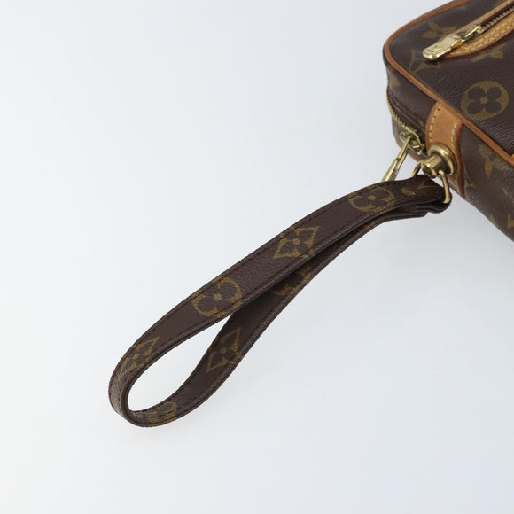 LOUIS VUITTON Monogram Marly Dragonne GM Clutch Bag M51825 LV Auth gh1587