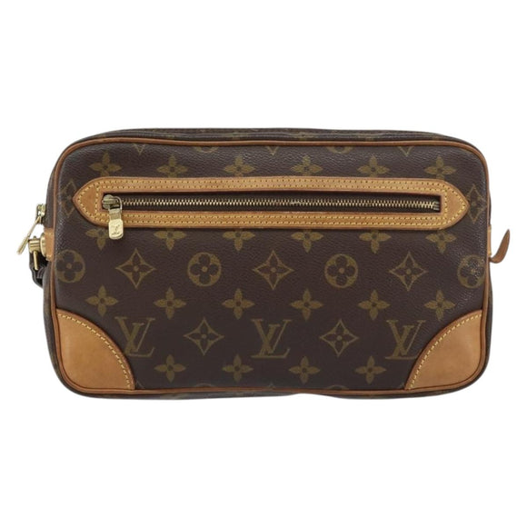 LOUIS VUITTON Monogram Marly Dragonne GM Clutch Bag M51825 LV Auth gh1587