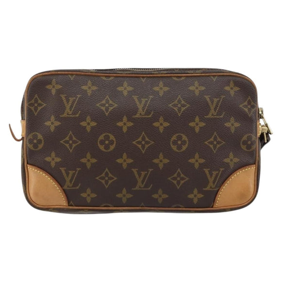 LOUIS VUITTON Monogram Marly Dragonne GM Clutch Bag M51825 LV Auth gh1587
