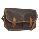 LOUIS VUITTON Monogram Givesier MM Shoulder Bag M42247 LV Auth gh159-1