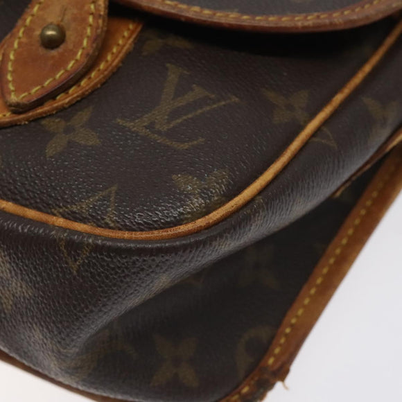 LOUIS VUITTON Monogram Givesier MM Shoulder Bag M42247 LV Auth gh159
