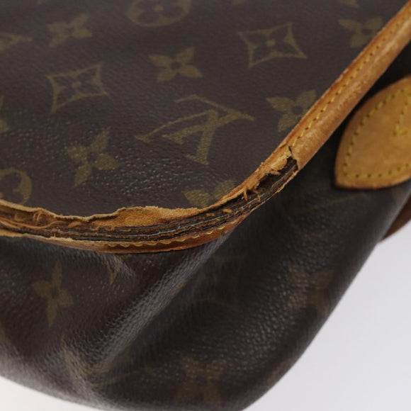 LOUIS VUITTON Monogram Givesier MM Shoulder Bag M42247 LV Auth gh159