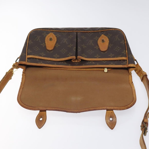 LOUIS VUITTON Monogram Givesier MM Shoulder Bag M42247 LV Auth gh159