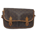 LOUIS VUITTON Monogram Givesier MM Shoulder Bag M42247 LV Auth gh159-13