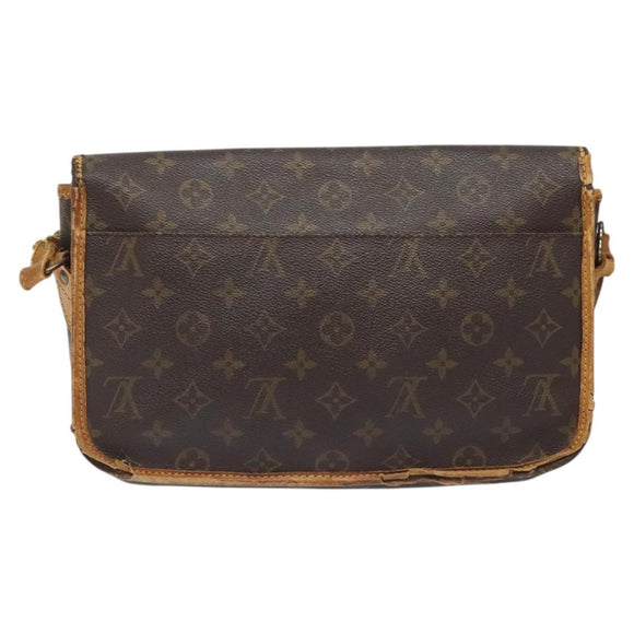 LOUIS VUITTON Monogram Givesier MM Shoulder Bag M42247 LV Auth gh159